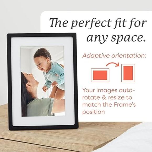 New Skylight 10" WiFi Digital Picture Frame - 10 Inch Black - Picture 5 of 6